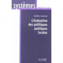 L'evaluation Des Politiques Publiques Locales - D Lamarque