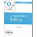 Le Vocabulaire De Hobbes - Jean Terrel