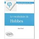 Le Vocabulaire De Hobbes - Jean Terrel