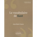 Le Vocabulaire De Kant - Jean-marie Vaysse