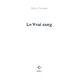 Le Vrai Sang - Valere Novarina