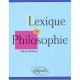 Lexique De Philosophie - Olivier Dekens