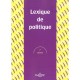 Lexique De Politique (7e Edition) - Charles Debbasch , Jacques Bourdon , Jean-marie Pontier