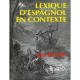 Lexique D Espagnol En Contexte - Trubert