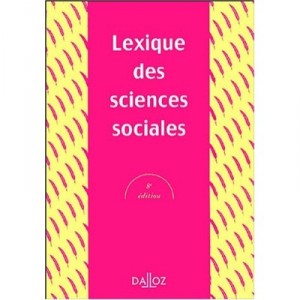Lexique Des Sciences Sociales - Madeleine Grawitz