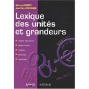 Lexique Des Unites Et Grandeurs (edition 2003) - Bertrand Dupont , Jean-pierre Trotignon