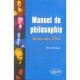 Manuel De Philosophie , Terminale Stg - Pierre Carrique