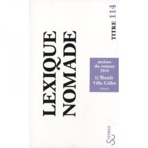 Lexique Nomade 2010 - Villa Le Monde