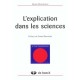 L'explication Dans Les Sciences - Henri Vergnioux