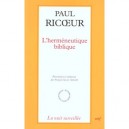 L'hermeneutique Biblique - Paul Ricoeur