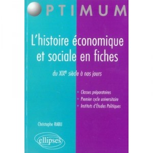 L'histoire Economique Et Sociale En Fiches , Du Xix Siecle A Nos Jours - Christophe Rabu