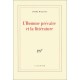 L'homme Precaire Et La Litterature - Andre Malraux