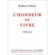L'honneur De Vivre - Debre Robert