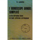 L'horoscope Annuel Simplifie - Gouchon