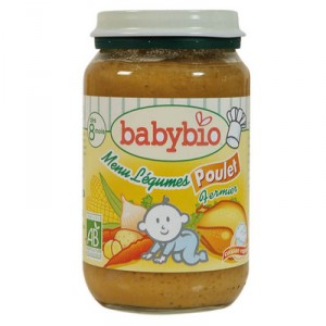 Menu Légumes et Veau Fermier Bio - Babybio
