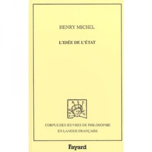 L'idee De L'etat, 1894 - Henry Michel