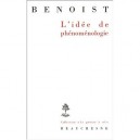L'idee De Phenomenologie - Jocelyn Nenoist