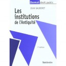 Institutions De L'antiquite - Jean Gaudemet