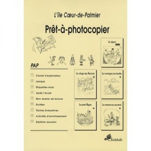 L'ile Coeur De Palmier , Cp , Pret A Photocopier - Ginette Tremblay