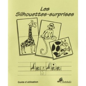 L'ile Coeur De Palmier , Cp , Silhouette-surprises - Ginette Tremblay