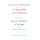 L'impossible Antisemistisme - Jacques Maritain