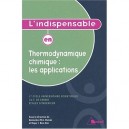 L'indispensable En Thermodynamique Chimique : Applications - Jean-claude Legrand