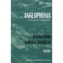 Revue Anglophonia T.22, English Linguistics - W Rotge