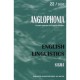 Revue Anglophonia T.22, English Linguistics - W Rotge