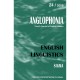 Revue Anglophonia T.24, English Linguistics (edition 2008) - Wilfrid Rotge