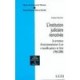 L'institution Judiciaire Remotivee - Andre Vauchez