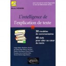 L'intelligence De L'explication De Texte - Bruno Hongre