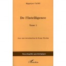 De L'intelligence T.1 - Hippolyte Taine