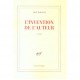 L'invention De L'auteur - Jean Rouaud
