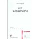 Lire L'econometrie - Luc Behaghel