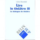 Lire Le Theatre T.3 - Obersfeld