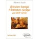 Litterature Baroque Et Litterature Classique Au Xvii Siecle - Paul-henry Rojat
