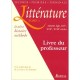 Litterature T.1 , Livre Du Proffesseur - Brunet