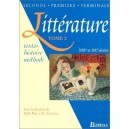 Litterature T.2 , Xix Et Xx Siecles , Textes Histoire Methode - M-h Prat ,m Avierinos
