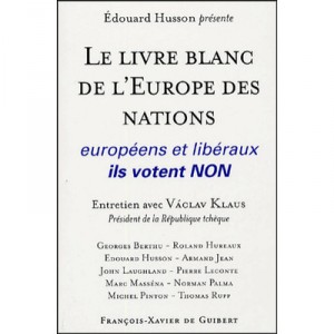 Livre Blanc De L'europe Des Nations - Amiel