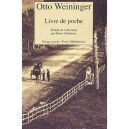 Livre De Poche - Otto Weininger