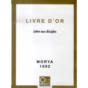 Livre D'or , Lettre Aux Disciples - Leila Chellabi