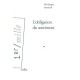 L'obligation Du Sentiment - Philippe Honore