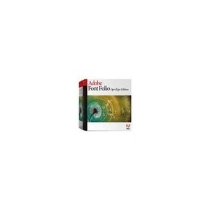 Adobe Systems Incorporated Adobe Font Folio OpenType Edition - (version 1.0 ) - ensemble complet - 5 utilisateurs - promo - CD 