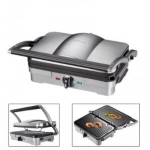 Cuisinart Petite cuisson Grille-viande GR3E Appareil à croque-monsieur/gaufrier