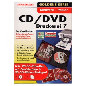 Databecker CD/DVD Druckerei 7 mit Papier [import allemand]