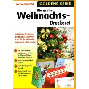 Databecker Die große Weihnachts-Druckerei 2010 [import allemand]