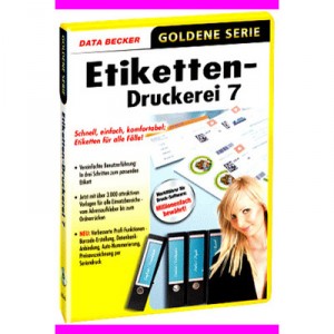 Databecker Etiketten-Druckerei 7 [import allemand]