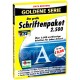 Databecker Goldene Serie Das groe Schriftenpaket 2500. CD-ROM fr Windows 98/98SE/ME/2000/XP