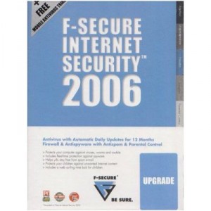 F-Secure Internet Security 2006 Mise à jour