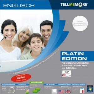 Hueber Tell me More Englisch. 10 Lernstufen. Platin Edition. Version 10.0 DVD-ROM fr Windows 7 ,Vista, XP [...